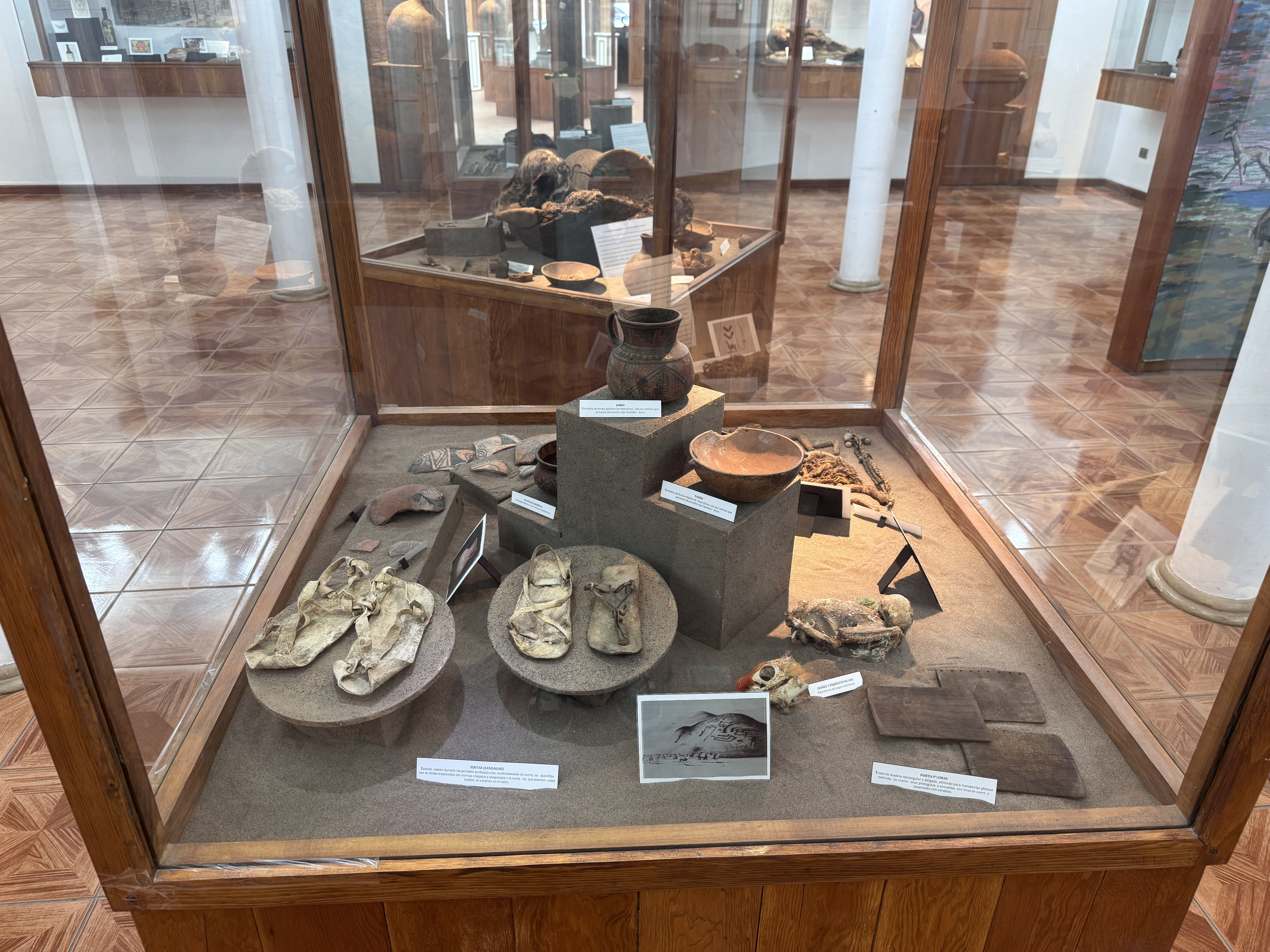 Exhibición del museo