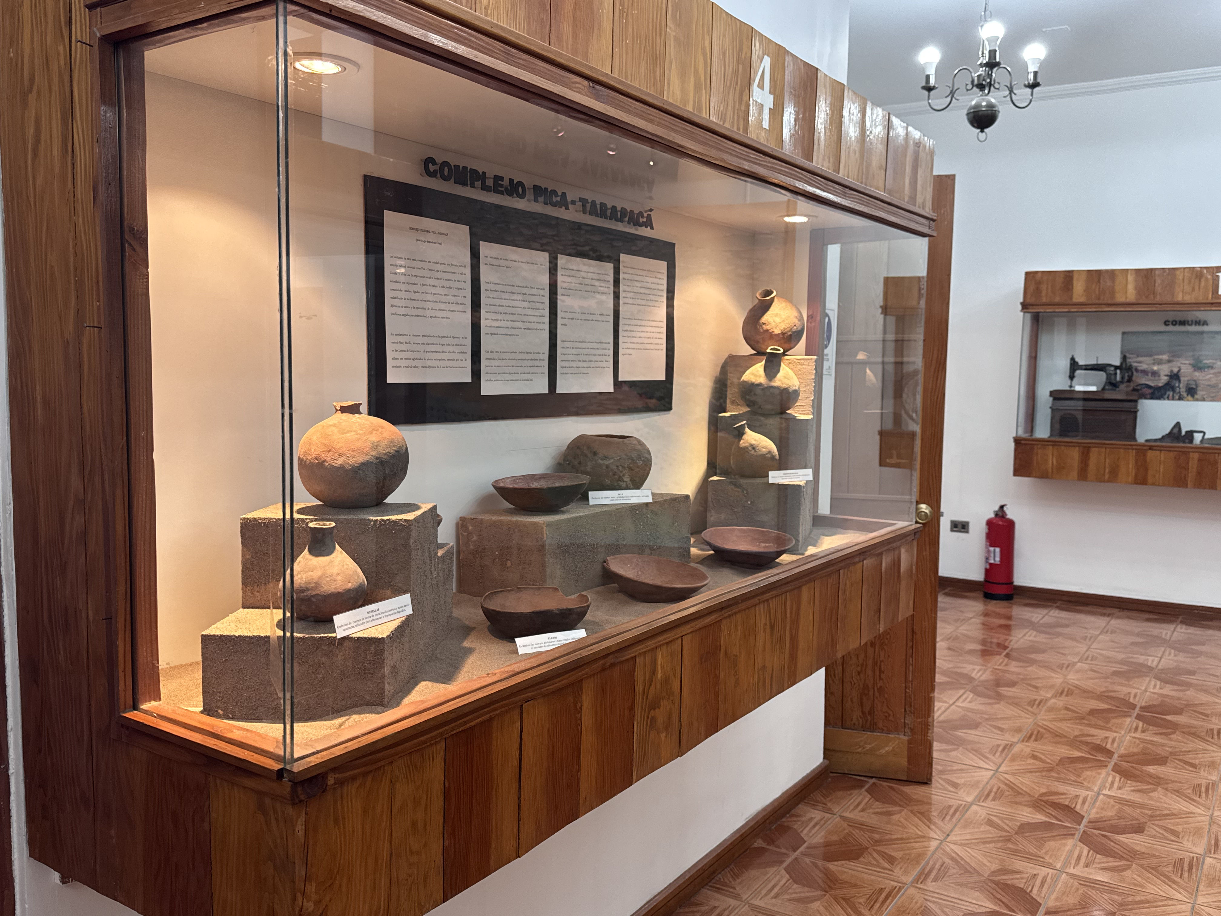 Exhibición del museo