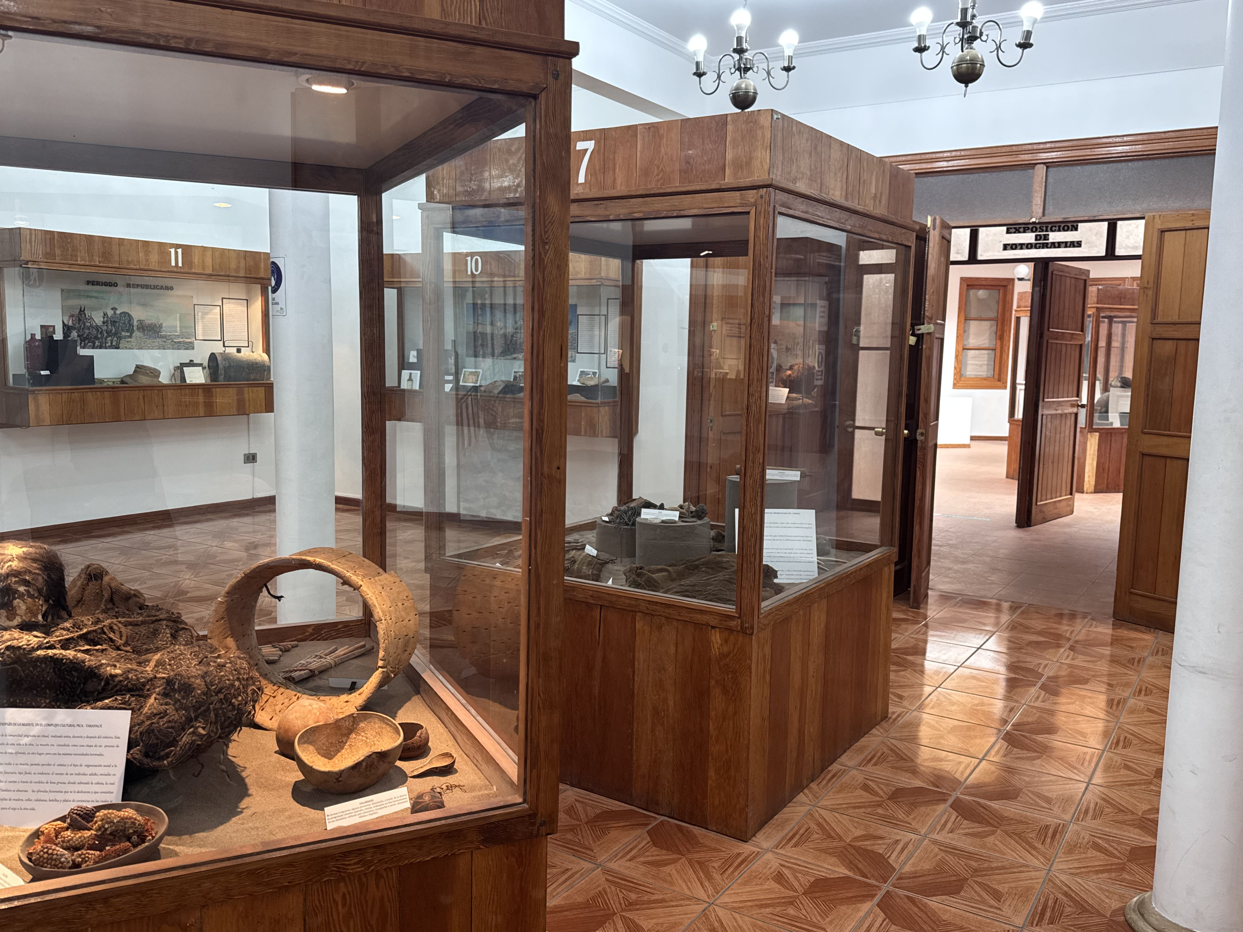 Exhibición del museo