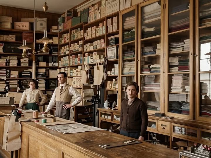 Interior del Almacén La Italia, Matilla 1918