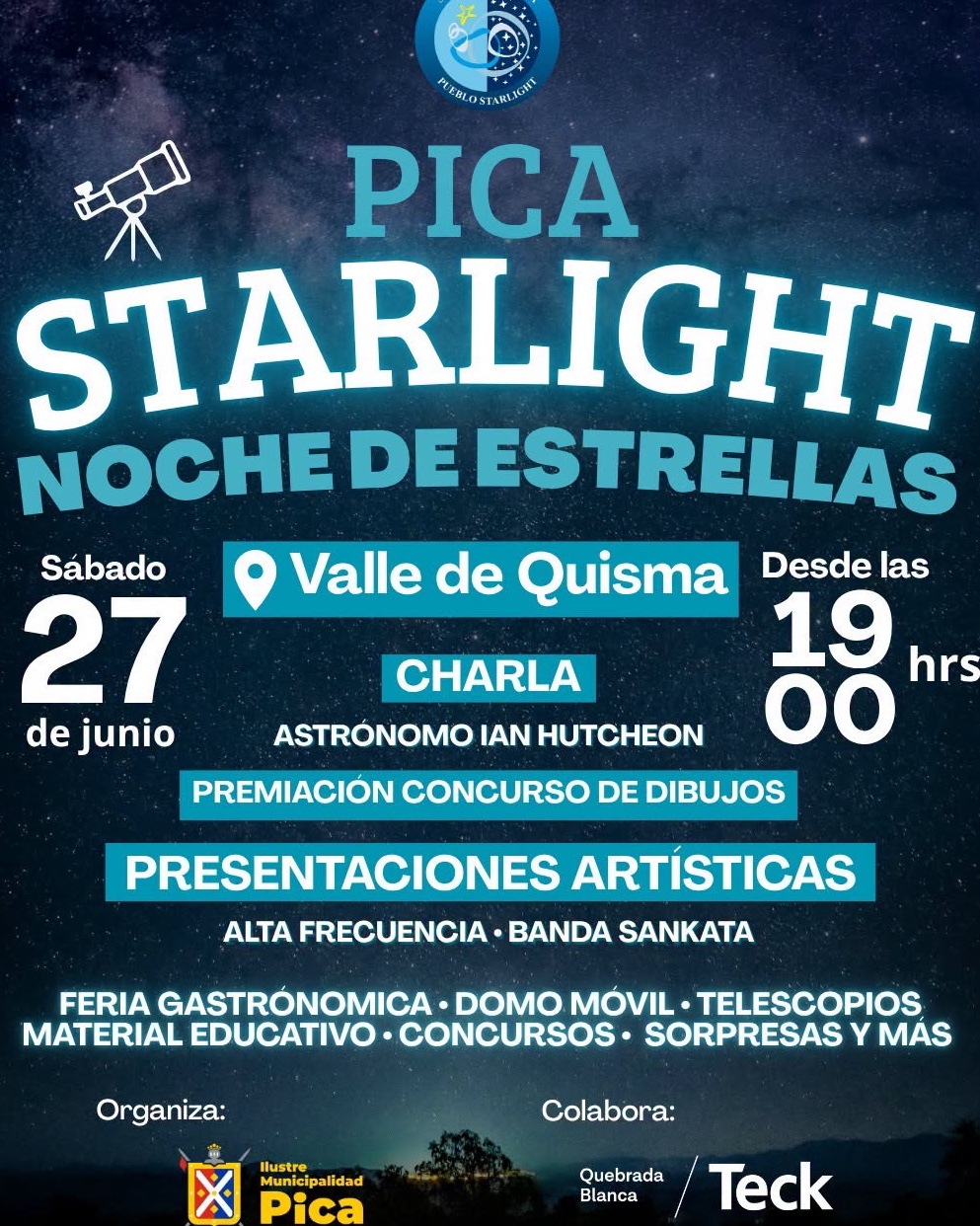 Noche de estrellas con Pica Starlight