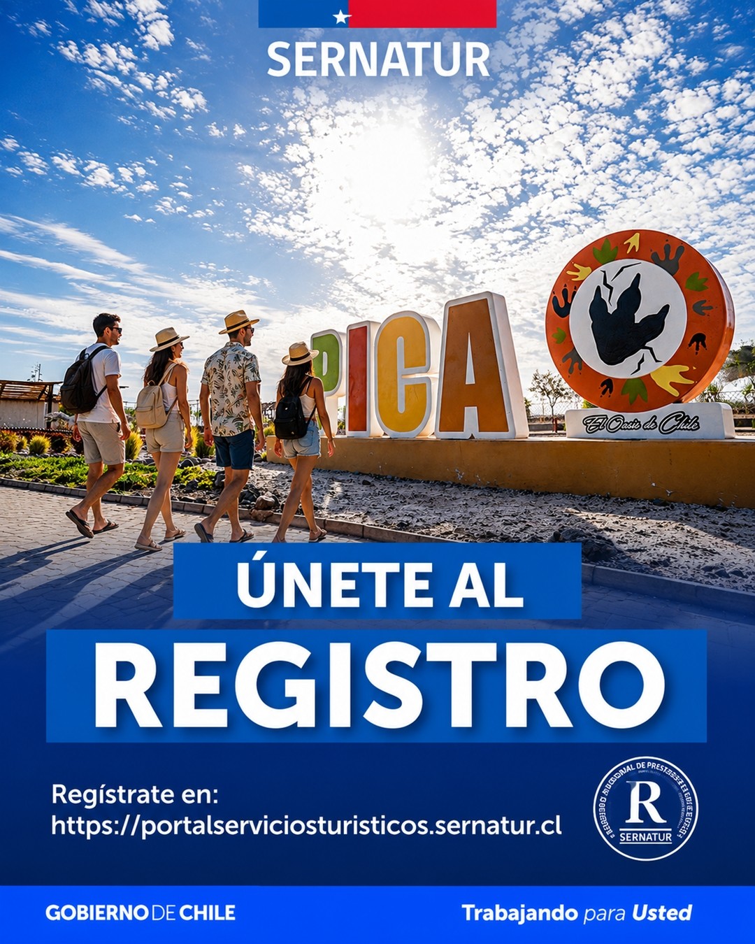 Registrate en SERNATUR