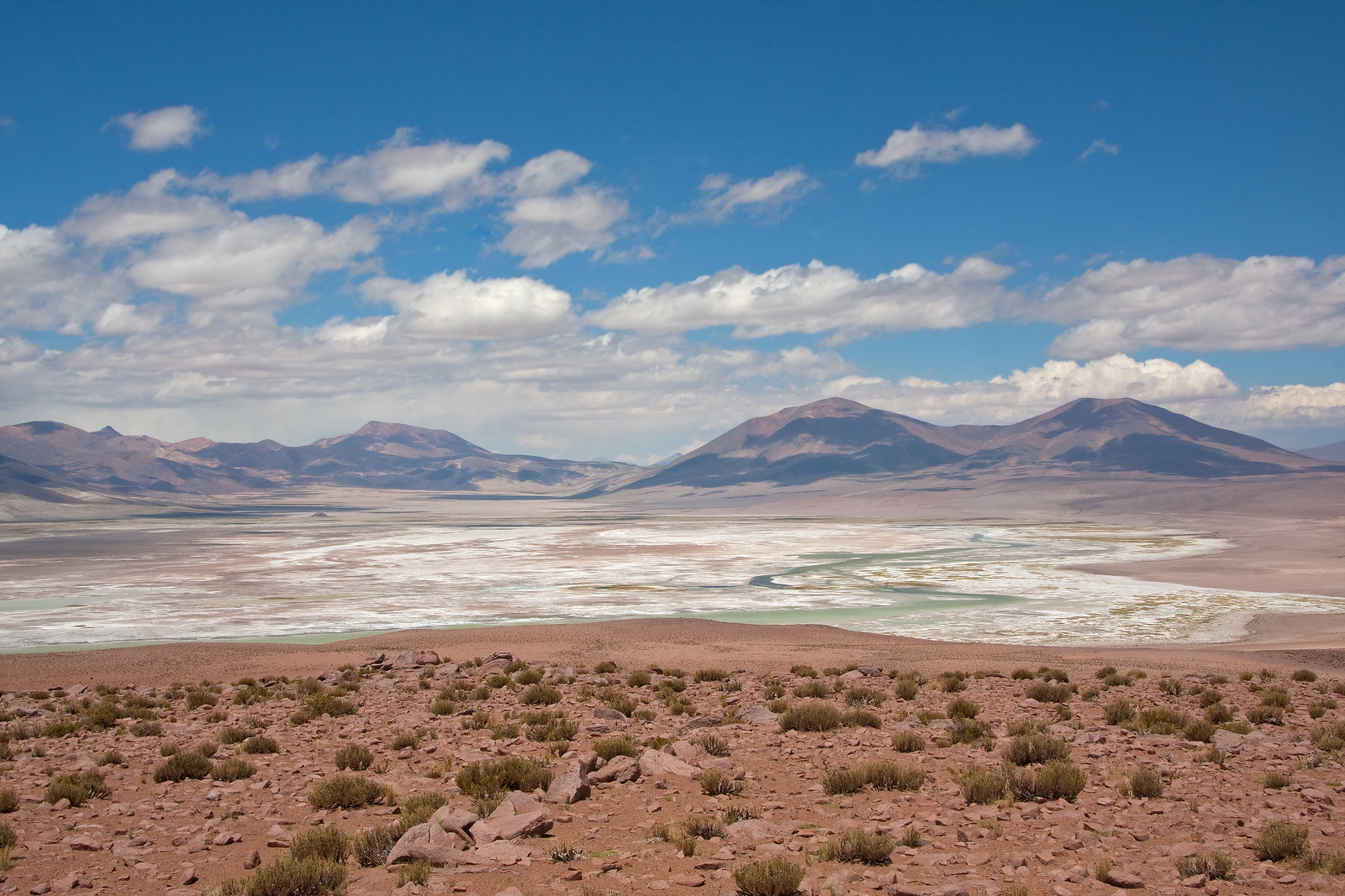 Salar del Huasco landscape